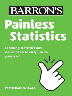 cover image of Painless Statistics